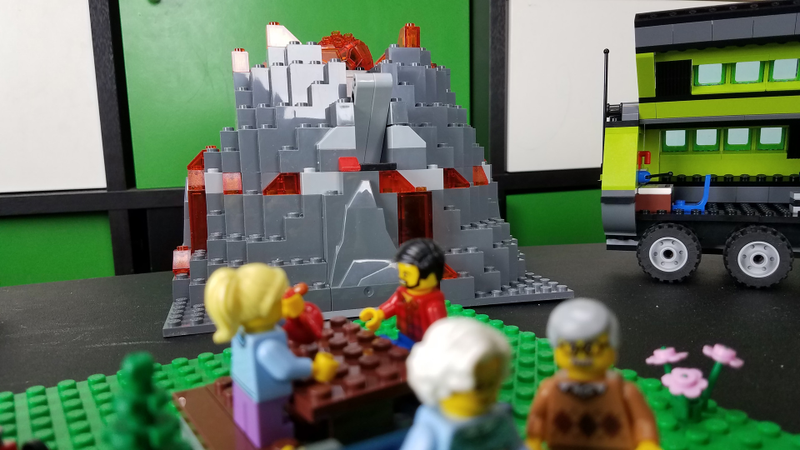 That is definitely a volcano. Shut up.